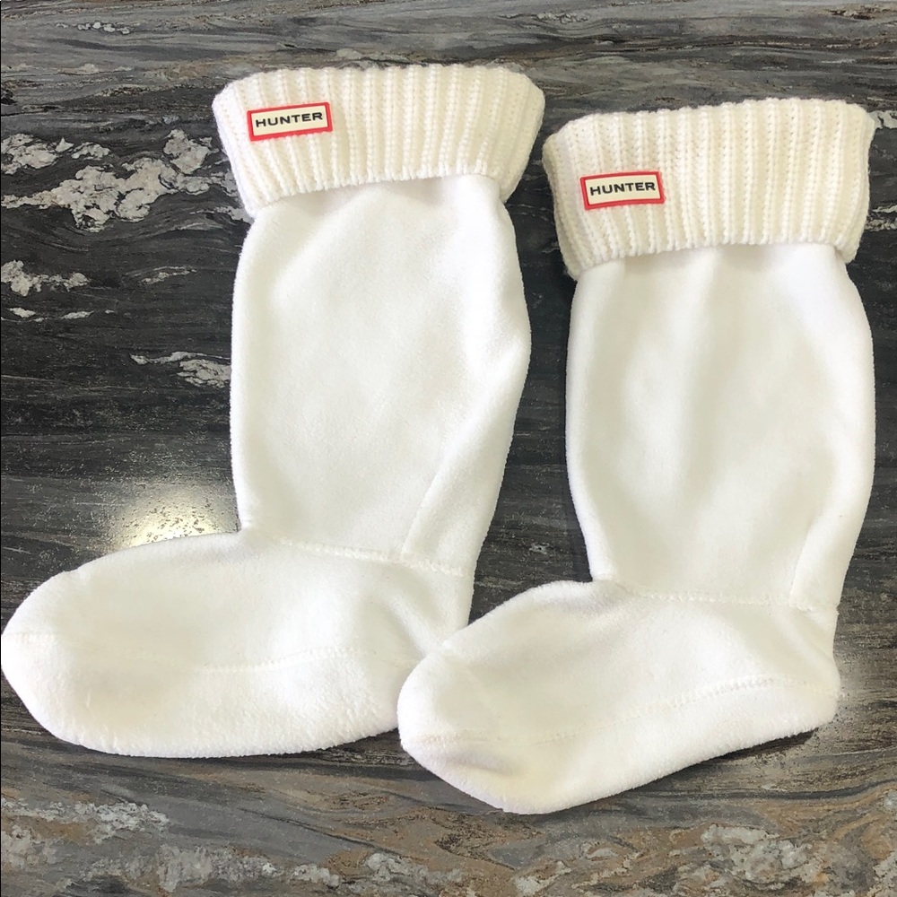 Hunter Half Cardigan Cuff Boot Socks/Liners (Size M 5–7)